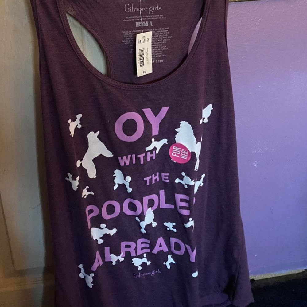 Gilmore Girls "Oy With the Poodles Already" Tank